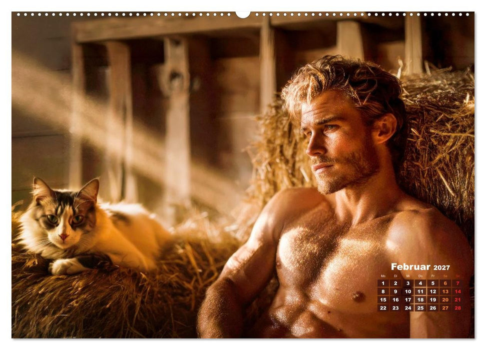 Country Boys - Wilde Männlichkeit (CALVENDO Premium Wandkalender 2027)