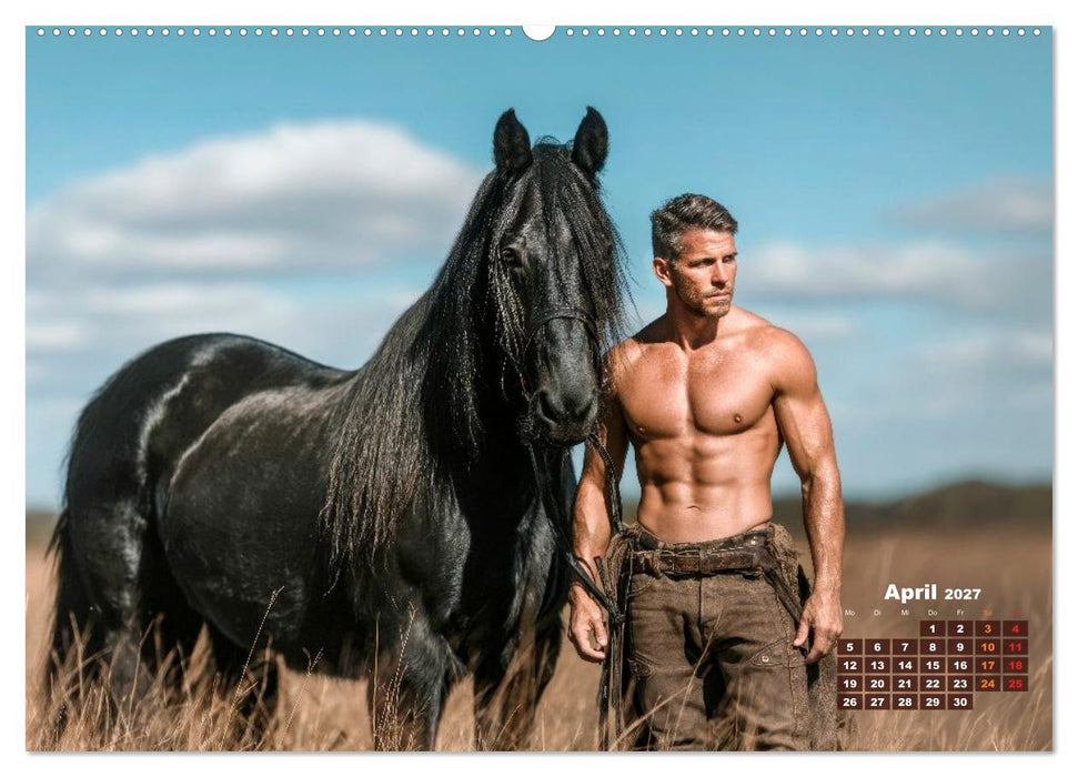 Country Boys - Wilde Männlichkeit (CALVENDO Premium Wandkalender 2027)