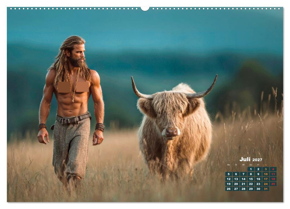 Country Boys - Wilde Männlichkeit (CALVENDO Premium Wandkalender 2027)