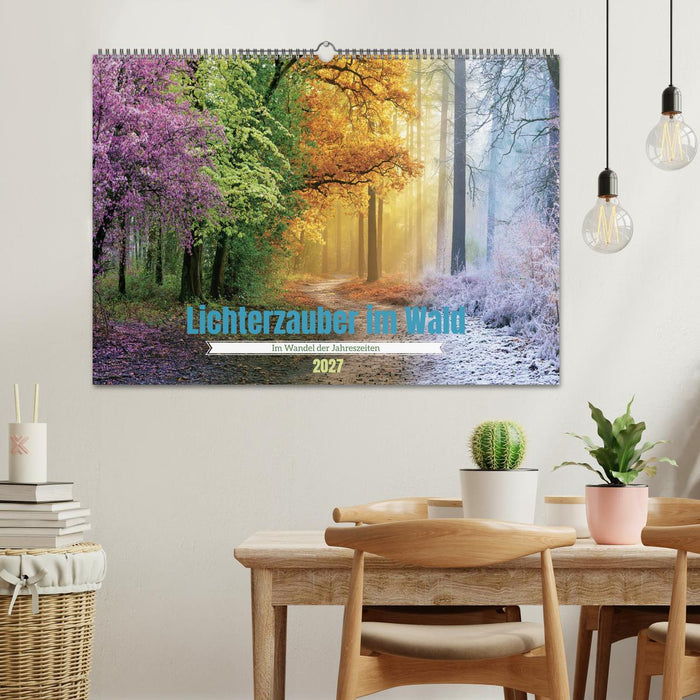 Lichterzauber im Wald (CALVENDO Wandkalender 2027)