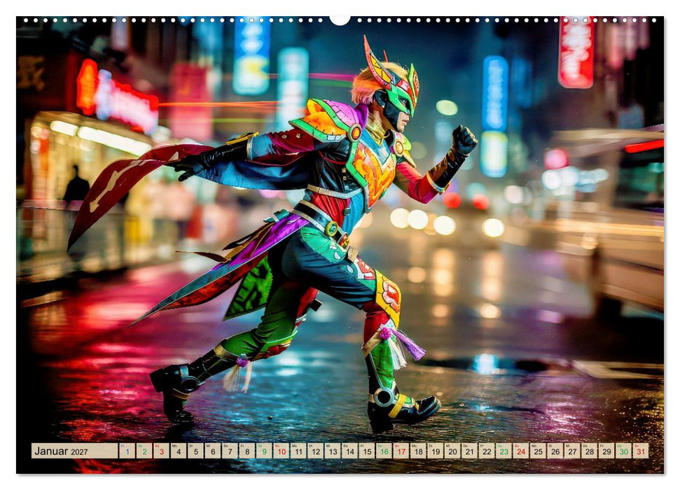 Bunte Cosplay Looks (CALVENDO Premium Wandkalender 2027)