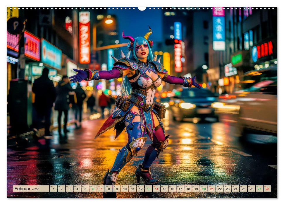 Bunte Cosplay Looks (CALVENDO Premium Wandkalender 2027)