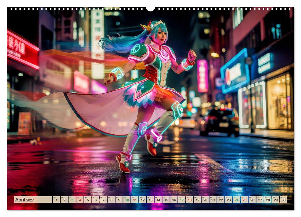 Bunte Cosplay Looks (CALVENDO Premium Wandkalender 2027)