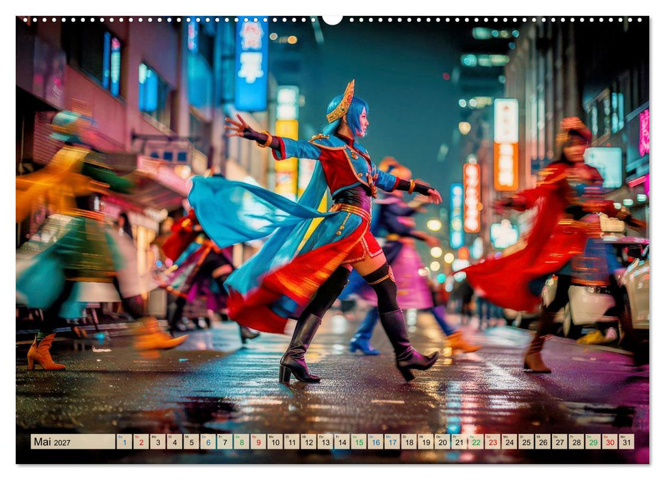 Bunte Cosplay Looks (CALVENDO Premium Wandkalender 2027)
