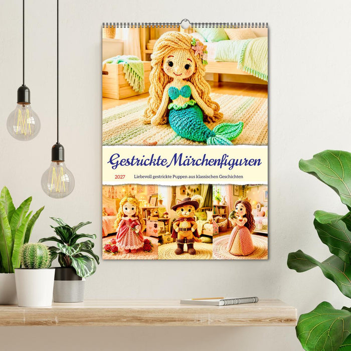 Gestrickte Märchenfiguren (CALVENDO Wandkalender 2027)