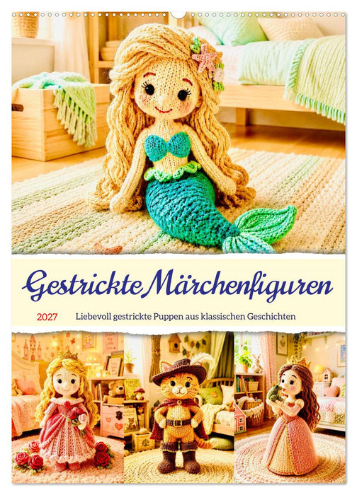 Gestrickte Märchenfiguren (CALVENDO Wandkalender 2027)