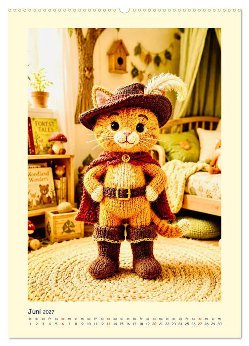 Gestrickte Märchenfiguren (CALVENDO Wandkalender 2027)