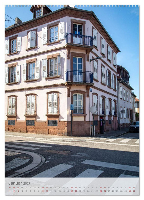 Hagenau im malerischen Elsass (CALVENDO Premium Wandkalender 2027)