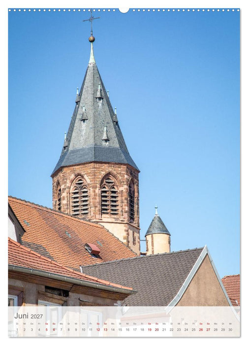 Hagenau im malerischen Elsass (CALVENDO Premium Wandkalender 2027)