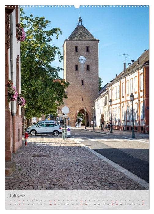 Hagenau im malerischen Elsass (CALVENDO Premium Wandkalender 2027)
