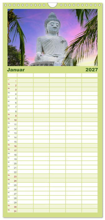 Wundervolles Phuket (CALVENDO Familienplaner 2027)