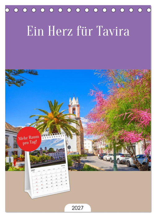 Ein Herz für Tavira (CALVENDO Wandkalender 2027)