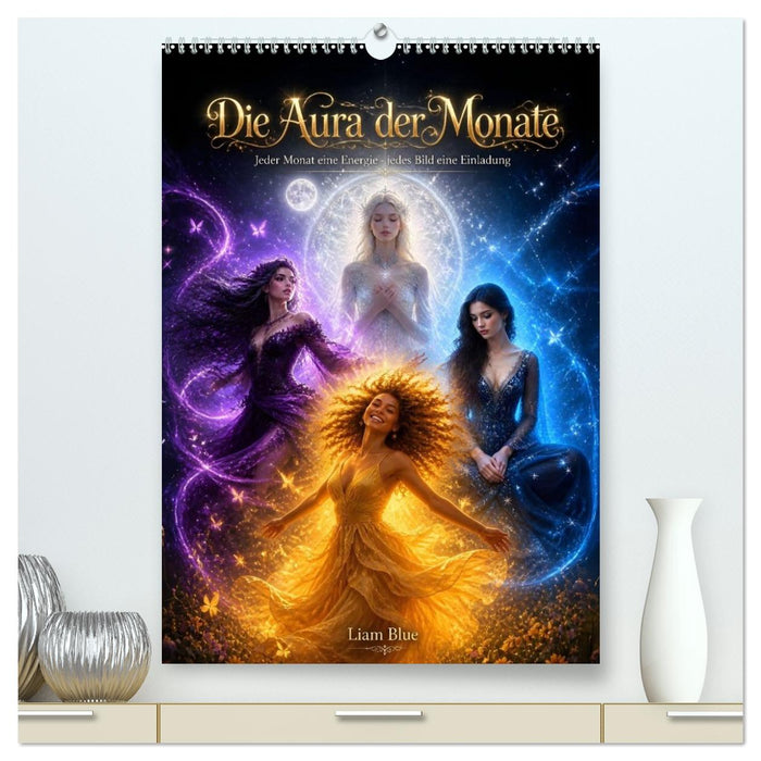 Die Aura der Monate (CALVENDO Premium Wandkalender 2027)
