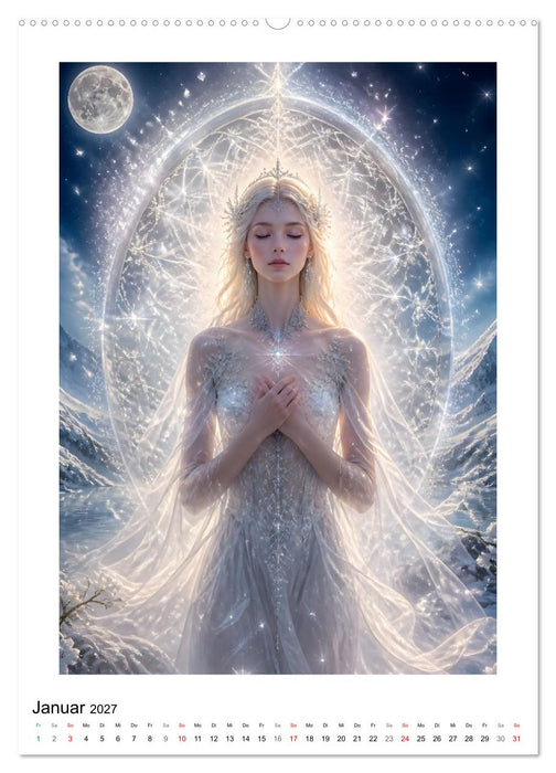 Die Aura der Monate (CALVENDO Premium Wandkalender 2027)