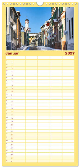 Bad Homburg Schlossblick (CALVENDO Familienplaner 2027)