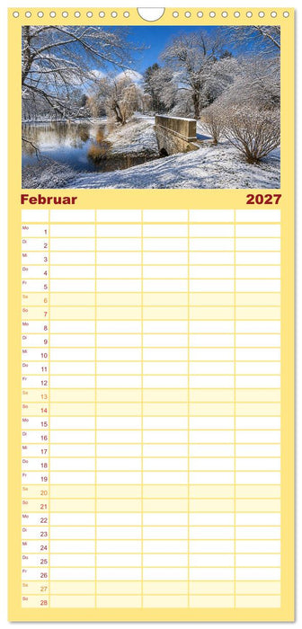Bad Homburg Schlossblick (CALVENDO Familienplaner 2027)