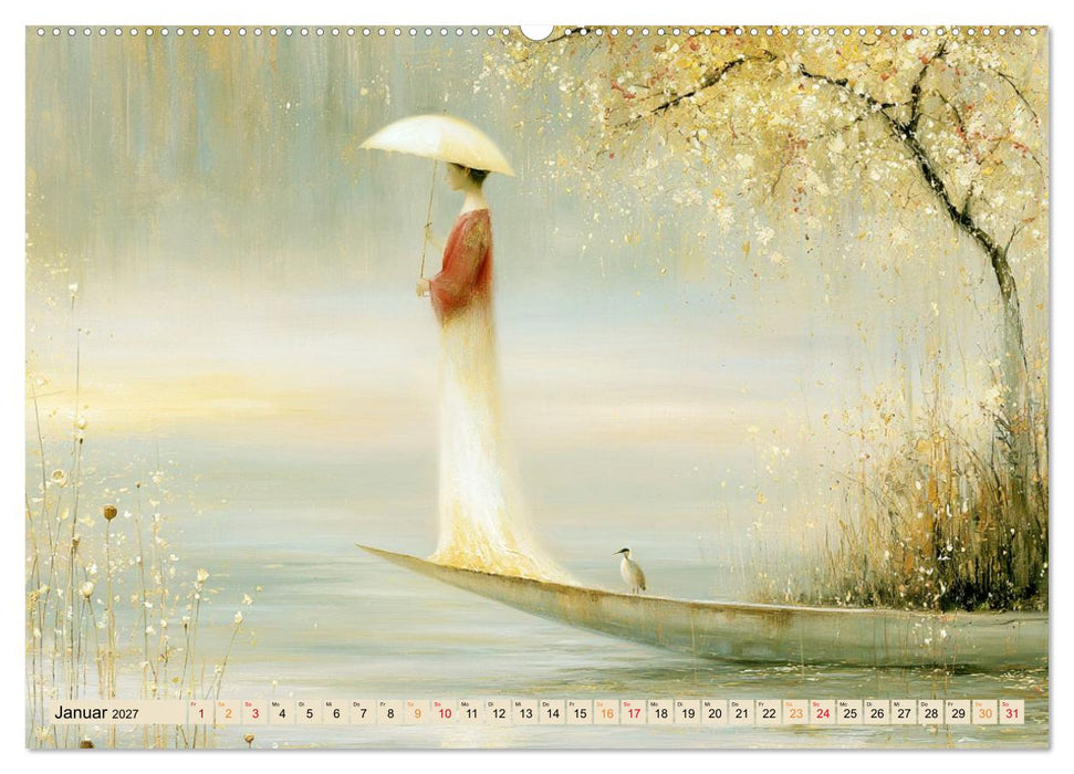 Serein – Die Sprache der Stille (CALVENDO Premium Wandkalender 2027)