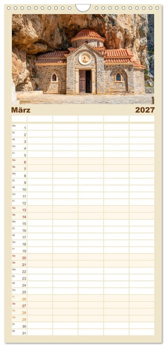 Kreta erleben – Kultur, Natur und Geschichte (CALVENDO Familienplaner 2027)