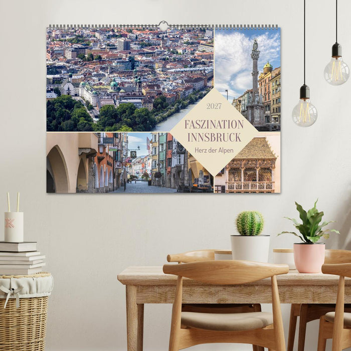 Faszination Innsbruck - Herz der Alpen (CALVENDO Wandkalender 2027)