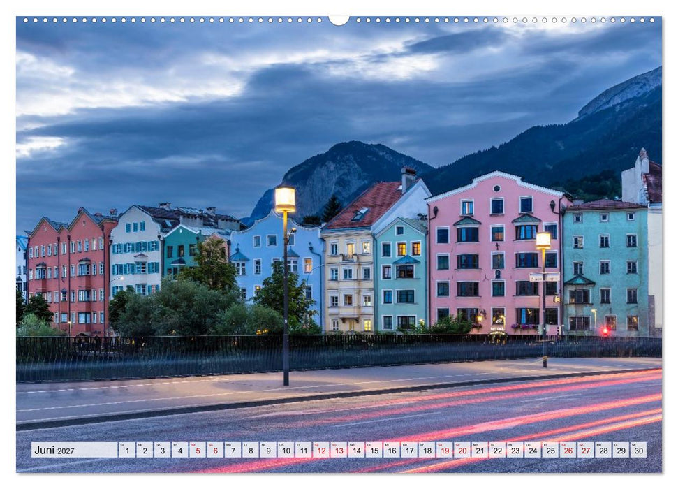 Faszination Innsbruck - Herz der Alpen (CALVENDO Wandkalender 2027)