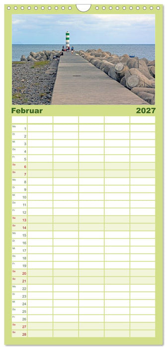 Madeiras charmante Hauptstadt Funchal (CALVENDO Familienplaner 2027)