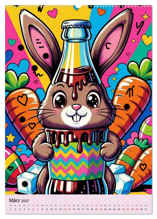 Poppige Cola-Flaschen (CALVENDO Wandkalender 2027)