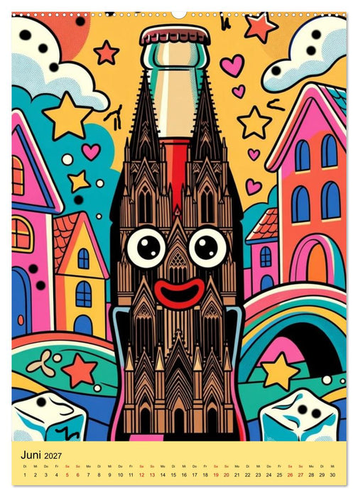 Poppige Cola-Flaschen (CALVENDO Wandkalender 2027)