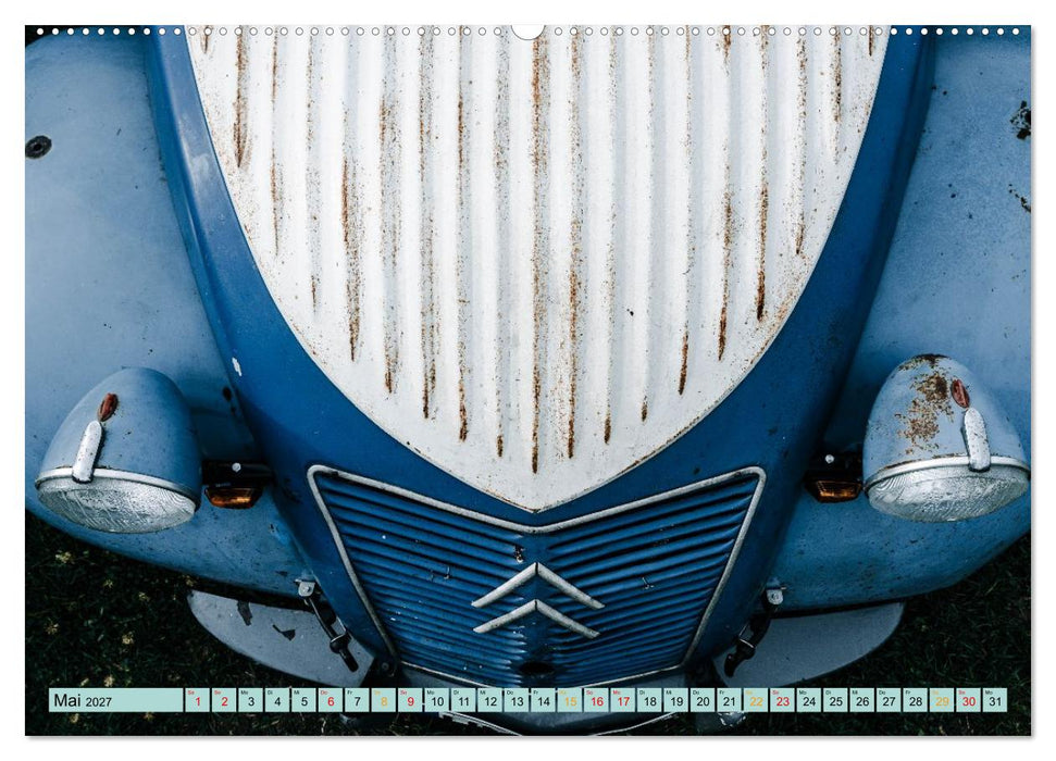 Citroën 2CV im Detail (CALVENDO Premium Wandkalender 2027)