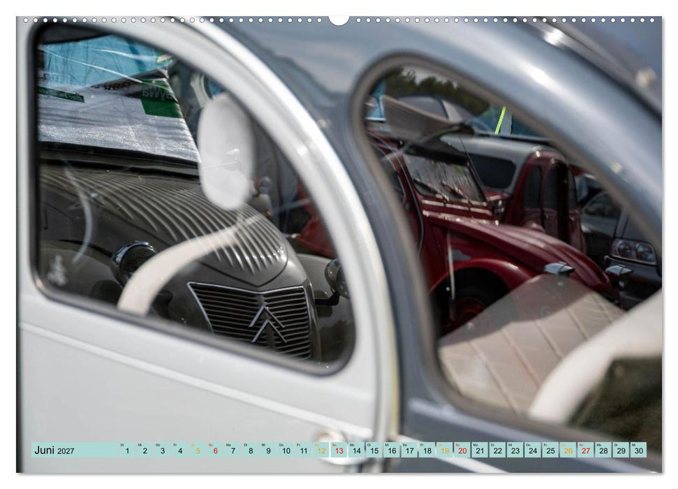 Citroën 2CV im Detail (CALVENDO Premium Wandkalender 2027)