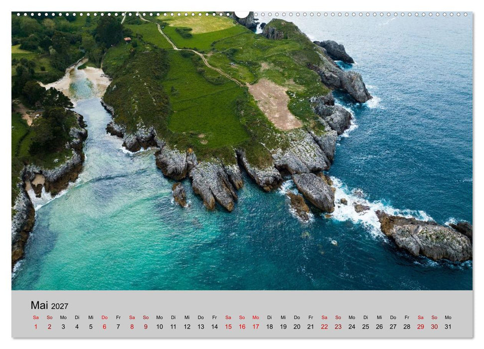 Spanische Provinzen - Asturien (CALVENDO Premium Wandkalender 2027)