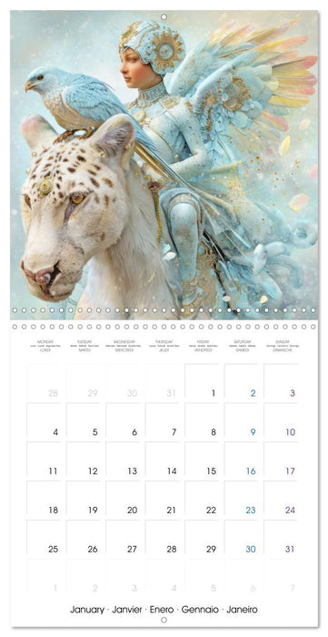 Beautiful animals - Fantasy Style (CALVENDO Monthly Calendar 2027)