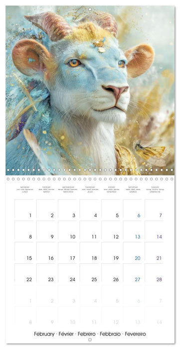 Beautiful animals - Fantasy Style (CALVENDO Monthly Calendar 2027)