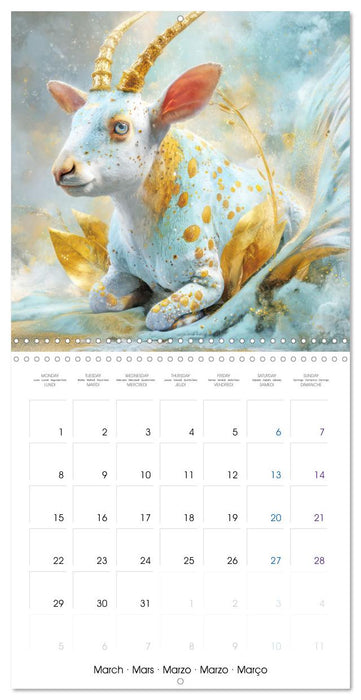 Beautiful animals - Fantasy Style (CALVENDO Monthly Calendar 2027)