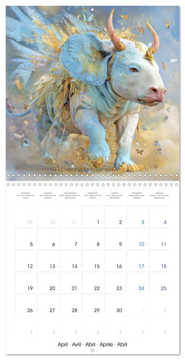Beautiful animals - Fantasy Style (CALVENDO Monthly Calendar 2027)