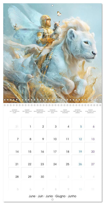 Beautiful animals - Fantasy Style (CALVENDO Monthly Calendar 2027)