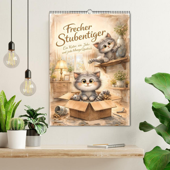 Frecher Stubentiger (CALVENDO Wandkalender 2027)