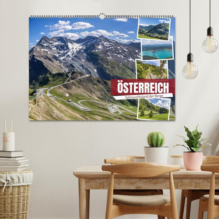 Österreich - Sehnsuchtsland der Berge (CALVENDO Wandkalender 2027)