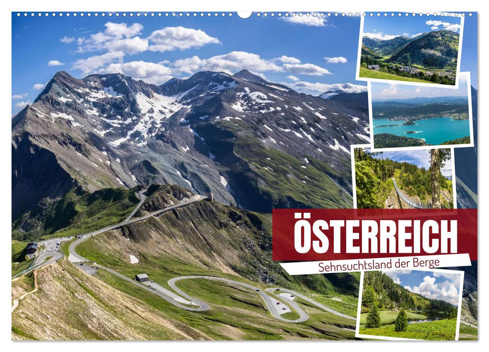 Österreich - Sehnsuchtsland der Berge (CALVENDO Wandkalender 2027)
