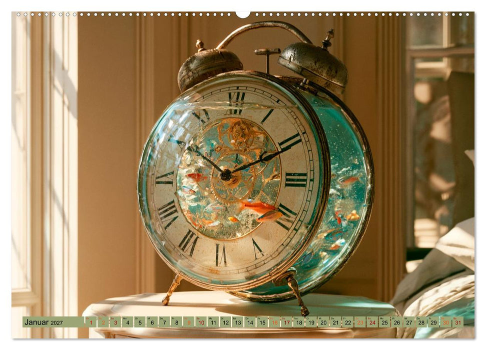 Da schwimmt doch was! (CALVENDO Premium Wandkalender 2027)