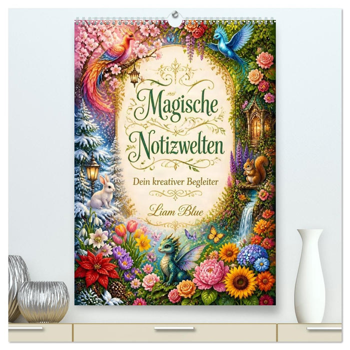 Magische Notizwelten (CALVENDO Premium Wandkalender 2027)