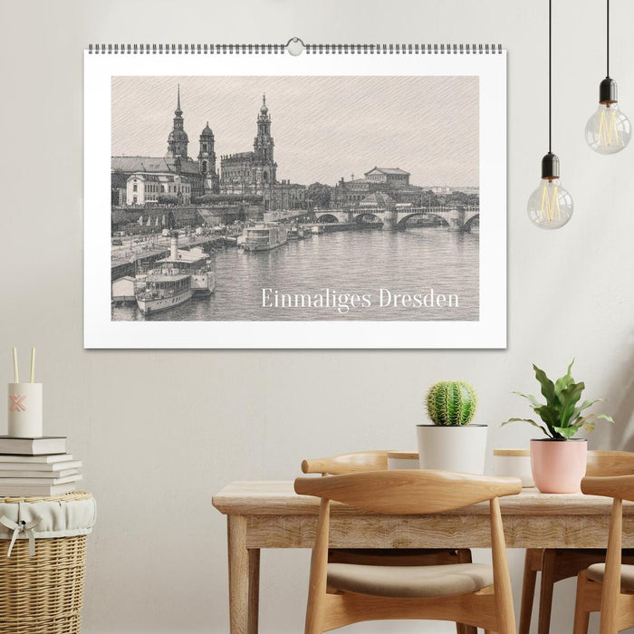 Einmaliges Dresden (CALVENDO Wandkalender 2027)