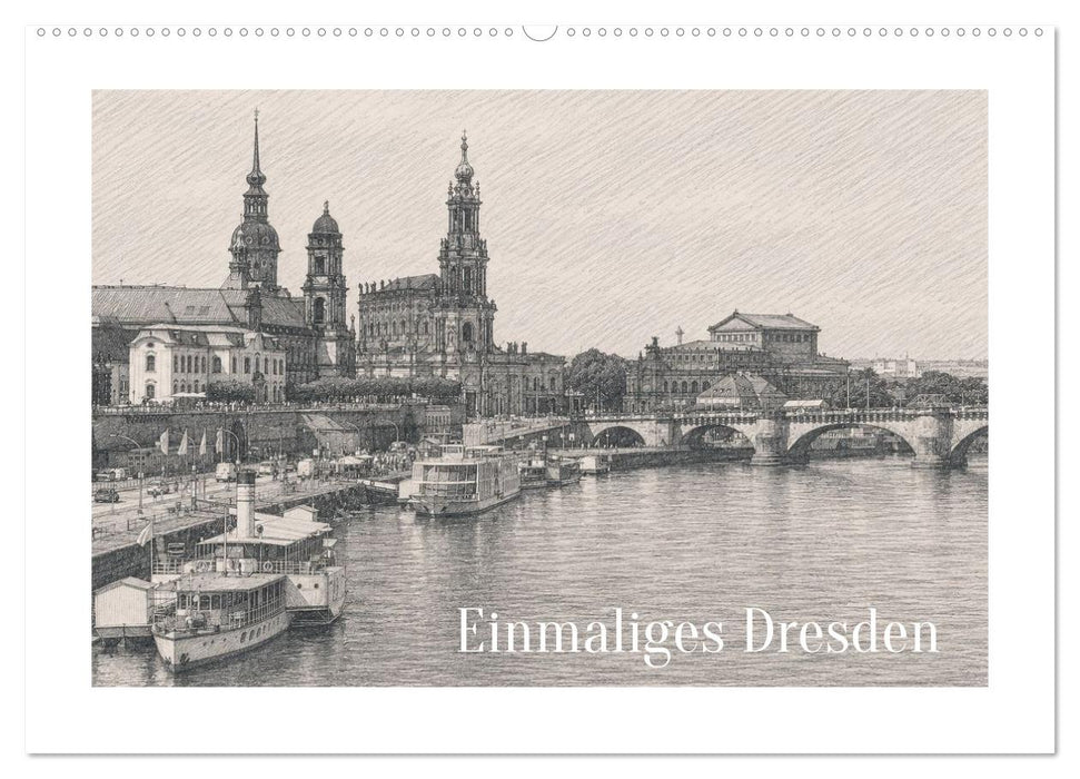 Einmaliges Dresden (CALVENDO Wandkalender 2027)