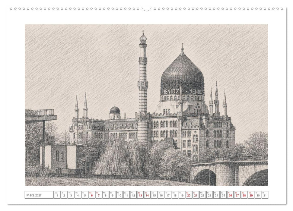Einmaliges Dresden (CALVENDO Wandkalender 2027)