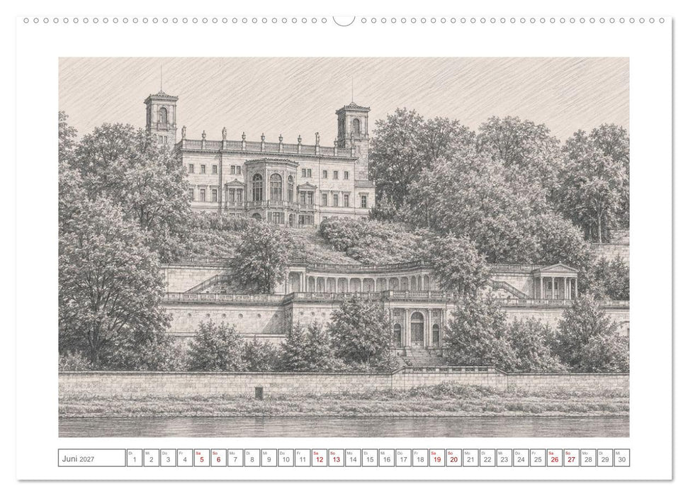 Einmaliges Dresden (CALVENDO Wandkalender 2027)