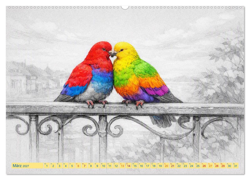 Farben des Augenblicks - Momente, die bleiben (CALVENDO Wandkalender 2027)