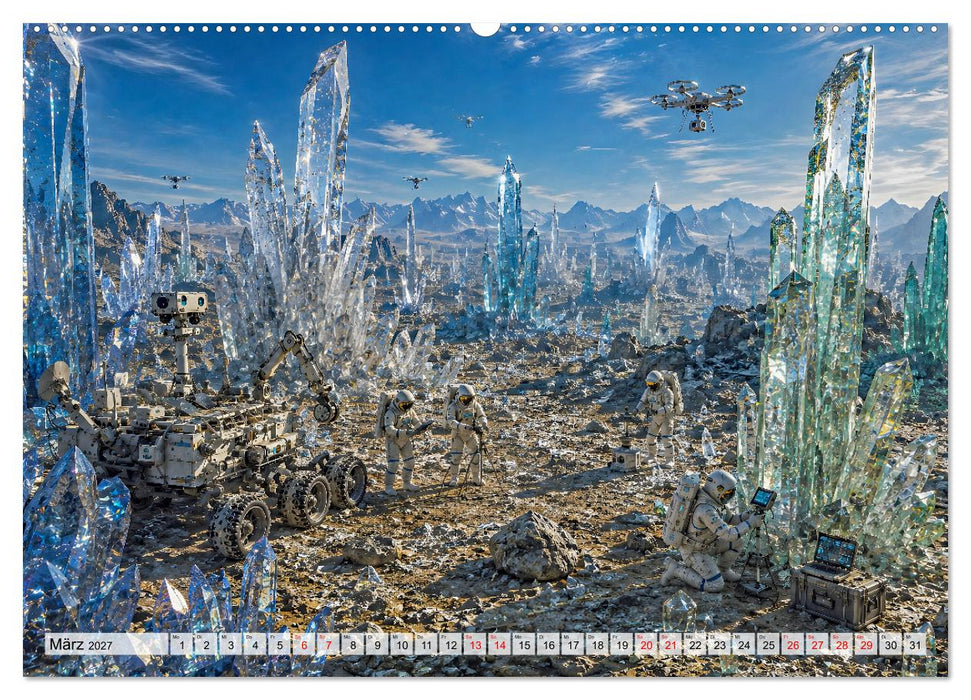 Neue Horizonte - Mission ins Unbekannte (CALVENDO Wandkalender 2027)