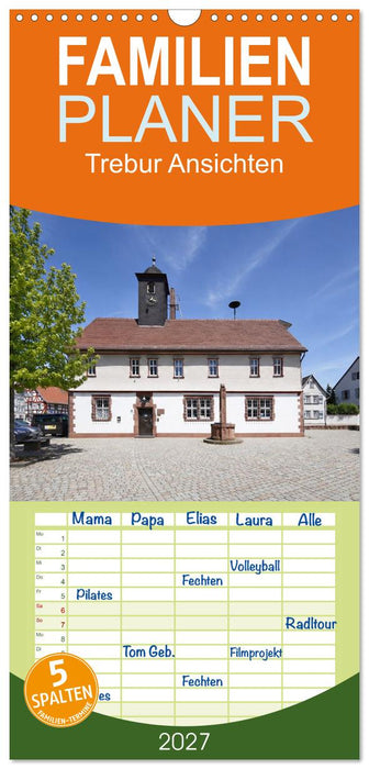Trebur Ansichten (CALVENDO Familienplaner 2027)