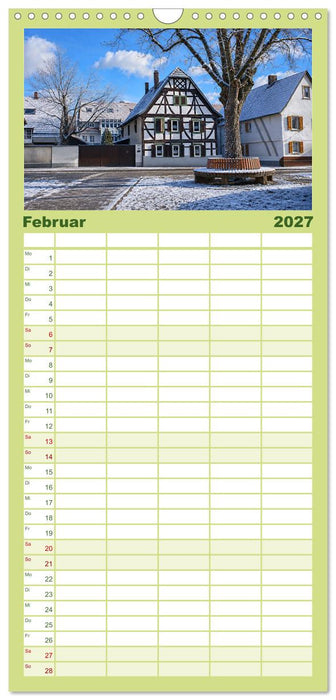 Trebur Ansichten (CALVENDO Familienplaner 2027)