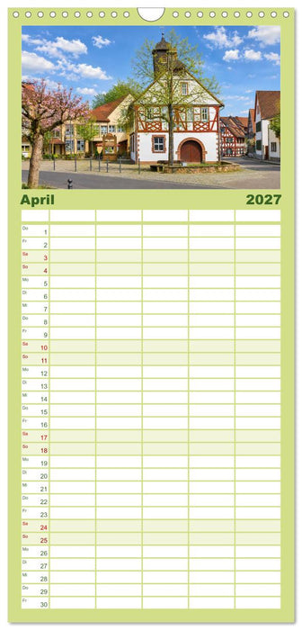 Trebur Ansichten (CALVENDO Familienplaner 2027)