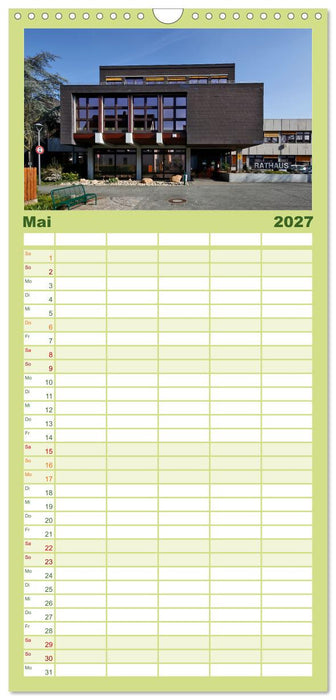 Trebur Ansichten (CALVENDO Familienplaner 2027)